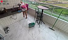 hey boss, see your hot maid in provocative clothes on security cam?