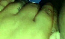 Latina babe spreads legs wide, fingers her wet pussy while moaning loud for you?