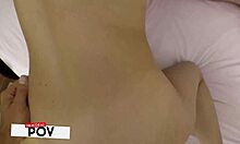 Matt's Curvy Babe Threesome Double Cowgirl Licking Action