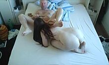 German teen's bare feet licked before homemade anal assfucking voyeur fun!