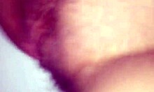 Young Czech teen strokes cock perfectly in homemade handjob ending with hot cumshot