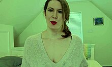 Watch This Milf Beg for Cock While Teasing Her Big Pale Natural Tits Desperately?