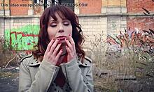 Ariel Rebel's Intimate Close-Up Model Gaze