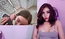 innocent halloween latina teen creams on massive cock pov