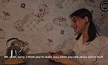 Student Lures Classmate Over, Ends in Deepthroat, Doggystyle, and Facial Cumshot