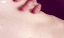 skinny flexible milf gymnast spreads shaved wet pussy for acrobatic rough big cock spooning creampie