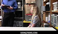 cheeky teen adira allure deepthroats big cop cock at work 😈💦