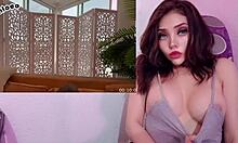 innocent halloween latina teen creams on massive cock pov