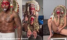 mahogany jane and birmingham's goat tribe fuck pov monster cock pussy orgasm in natural tits british usa orgy