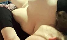 german big tits teen sucks cock and fingers pussy before facial cumshot 😍🍆💦