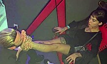 free foot fetish pro session at swing club real amateur footage!! 👠🍆
