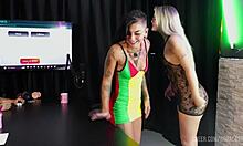 bruna carlos dominates caroleta roots in wild bora cast compilation