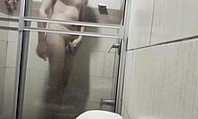 me spying in bathroom while i masturbate with cousins panties 😏🔥💦
