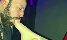 free foot fetish pro session at swing club real amateur footage!! 👠🍆