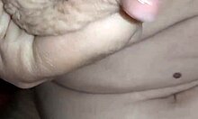 Huge Tits Mature Squirts Milk from Hot Nipples!