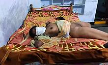 Youranitha indian village wife gets closeup fucked creampied missionary style