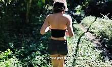 damn my hot stepdaughter teased me nonstop till i wrecked her virgin ass deep in the woods... vagninho and dutra sura