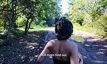 damn my hot stepdaughter teased me nonstop till i wrecked her virgin ass deep in the woods... vagninho and dutra sura