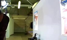 Ebony Street Pickup Newbie Black Teen Takes Monster BBC Creampie on Sofa First Time