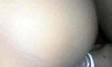 ebony amateur bends over hood for deep doggystyle pounding. black pussy takes every rough thrust.