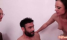 Arianna And Angelina Busty French Milfs Offer Ass In Ffm Threesome