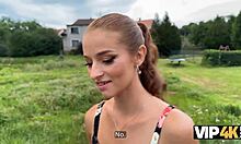 Village Girl Flashes Pussy To Stranger On Grandma Run