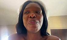 naughty elf munro blaxxx rides big black cock cowgirl creampie pov