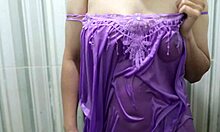 Huge Ass Indonesian Slut Oils Up for Bent Over Creampie Orgasm!