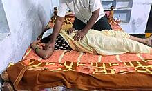 Youranitha indian village wife gets closeup fucked creampied missionary style