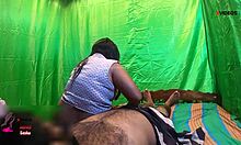 Indian milf gives oily handjob titty fuck ends with massive cum blast