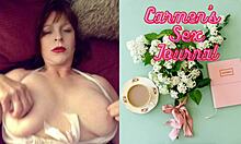 Granny Carmen Devours Cock In Throwback Sucking Frenzy