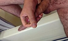 i finger myself hard before the shower starts