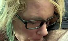 Pretty Hooker Swallows Cum After Sensual Deepthroat Car Blowjob