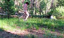 i strip naked creek forest flashin wild sheer update!!