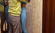 whoa check this athletic ponytail babe in leggings gettin fucked on roller skates 🛼💦