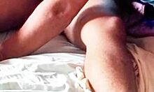 mature 70-year-old milf comes to give me good deepthroat blowjob after gym her wet big pussy