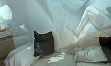 alice maze takes double penetration assfucking and rimjob worship