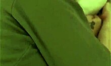 slipping bareback cock into her while she sleeps deep