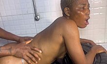 yo check lekki bangers doggy slamming blonde stepsis in bathroom 🚿