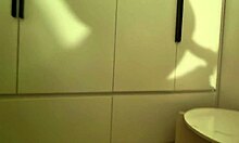 slipping bareback cock into her while she sleeps deep