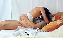 hey dude you see linda the college girl fucking in her white uniform on the dorm bed?