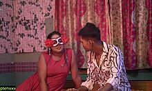 yo stepmom gives killer sex in hotel with that mask on girl