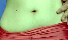 hey gym trainer's belly fetish got me 😍 close-up navel play and domination tease 💦