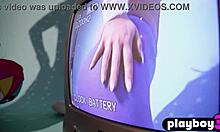 gorgeous brunette teen aubrey destremps strips naked exposing perfect big ass tits