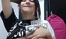 my hired masseuse surprises me by riding my cock hard in real homemade fuck