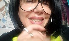 unbelievable giantess spell makes stepson worship mommy's huge tits and pussy