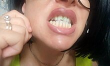 unbelievable giantess spell makes stepson worship mommy's huge tits and pussy