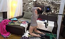 Behind scenes horny mature lady craves hard cock deepthroat fisting