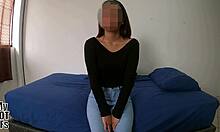 Just knocked up Margarita now what with creampie dripping from her tight pussy?