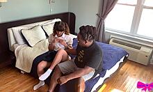 daddy's pigtail slut chokes on bbc in hardcore school roleplay